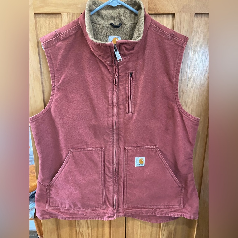 Women’s Carhartt vest pink L
